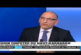 Interview de l`Ambassadeur d`Azerbaïdjan en France Elchin Amirbayov à la chaîne de télé France24 - VIDEO